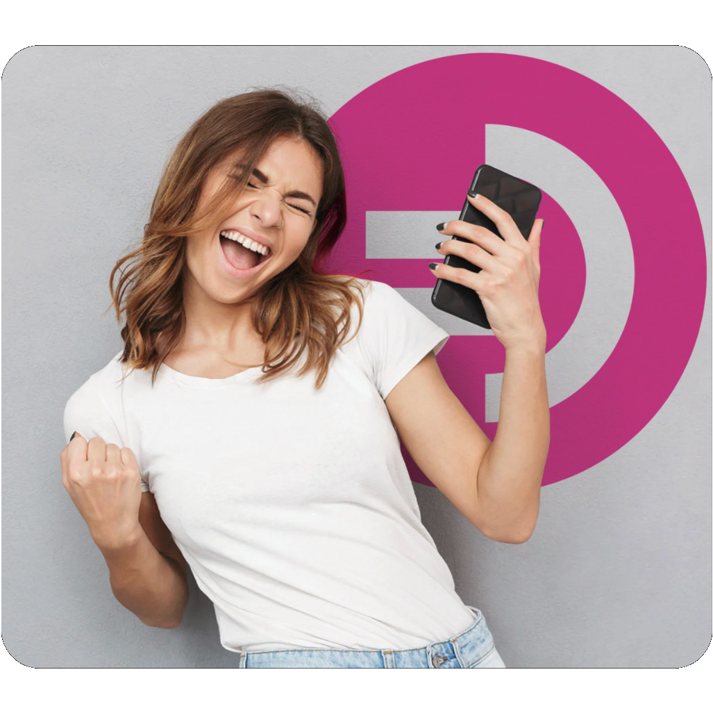 Happy user celebrating with Striketip